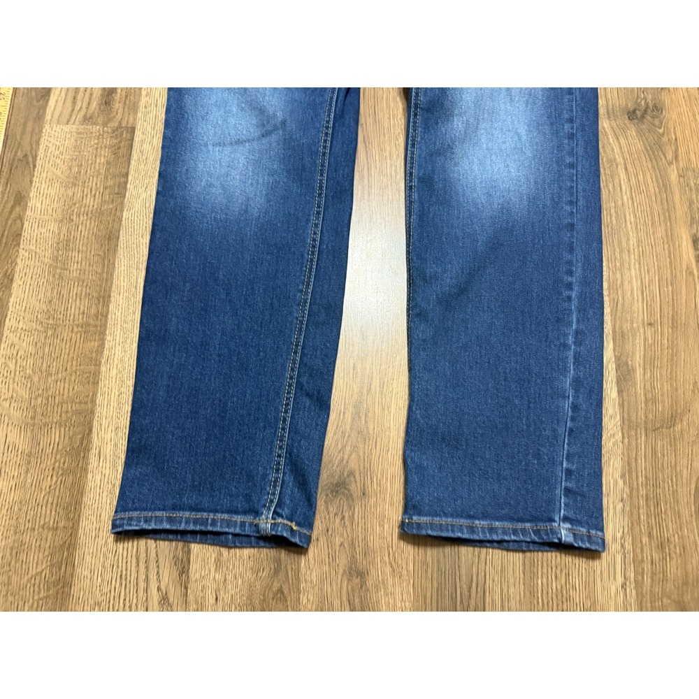 Time & Tru Jeans, Women's Size 12, Blue, Denim, Straight Leg, Medium Wash - Picture 3 of 11